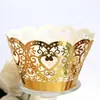 Bandeja de papel para hornear con borde de papel hueco para mesa de postres, con forma de corazón, para pastel, venta al por mayor, fábrica al por mayor