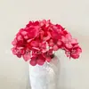 Planta de flor de simulación roja flor escena de boda al aire libre diseño decoración de interiores auditorio fábrica de flores artificiales venta al por mayor