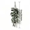 Bayas artificiales de Amazon transfronterizas, agujas de pino de Navidad, decoración de mesa de comedor para el hogar, planta verde DIY para colgar en la pared