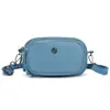 Nueva Bolsa de Tela de Nylon de Moda para Mujer Bolso Casual Versátil Bolso de Hombro Cruzado Ligero para Teléfono Móvil de Mujer Bolso Pequeño
