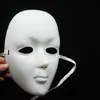 Fornecimento de fábrica a máscara de plástico máscara de Halloween máscara de festival fantasma máscara de galvanoplastia de beleza Branco