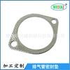 Fornecimento Direto da Fábrica junta 3,5 polegadas interface de flange pad modificação de tubo de escape junta de vedação grafite metal