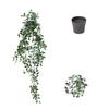 Suministro directo de fábrica Amazon bonsái verde artificial colgante mandala maceta decoración para el hogar plantas verdes colgantes