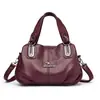 Bolso cruzado de hombro único para mujer de cuero PU Moda transfronteriza Versátil Tacto de alta gama Bolso para mamá Gran capacidad Bolso cruzado para mediana edad