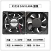 8025 9025 12025 Ventilador de Resfriamento 12V24 Gabinete Fonte de Alimentação CA/CC Aquecedor Forno Resfriador