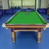 Mesa de Billar Zhongba Steel Kumuqun Mármol Pizarra Bola Ocho Americana Estándar para Adultos Mesa de Salón de Baile Venta al por Mayor