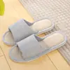 Zapatillas de Lino y Algodón Primavera y Otoño 2023 Estilo Coreano Zapatos de Pareja Deslizadores Resistentes al Desgaste Simples para Hombre y Mujer Zapatillas Antideslizantes para Piso de Madera