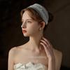 Diadema de Cuentas para Foto de Viaje de Boda de la Novia Cinta de Cuentas de Hadas Encaje Vestido de Ensueño Elegante Perla Elegante Tocado