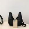 Bolsa de Hombro Versátil Nueva de Verano Bolso Cruzado de Viaje Nylon Lavado Arrugado Retro Casual Ligero Bolsa Dumpling