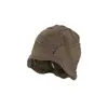 Gorro de punto versátil de ala enrollada de ajuste holgado para otoño e invierno, turbante fino de otoño e invierno, gorro de lana posparto