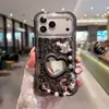 Produto de Venda Quente para Comércio Exterior Adequado para Ip17/18Promax360, Capa de Celular Três em Um 16 de Cobertura Total com Pulseira de Resina e Espelho