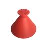 Cono quitanieves para parabrisas, herramienta para descongelar, raspador de hielo para espejo retrovisor de coche, transfronterizo SRAPE A RUND