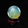 Jiu Ruiya Bola de Cristal Derretida Ornamento Bola Redonda Amarela Matriz das Sete Estrelas Feng Shui Decoração para Casa e Escritório Fabricante Personalização