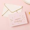 Suministro Directo de Fábrica Tarjetas de Felicitación Navideñas Día de San Valentín Día de San Valentín Chino Flores Horneado Cumpleaños Tarjetas de Agradecimiento Tarjetas de Felicitación al por Mayor Se Pueden Personalizar