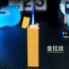 Encendedor Creativo Compacto Mini Inflable Tira Larga Encendedor de Cigarrillos para Mujer Cuerpo Metálico Logotipo Publicitario Personalizable