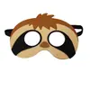 Máscaras de Ojos Decorativas Navideñas y de Halloween para Niños en Stock Transfronterizas, Máscaras de Tela No Tejida de Fieltro, Estilos Creativos de Animales