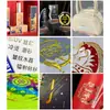 Impresora UV de Cama Plana de Impresión Digital Pequeña 4050 Hoja Material en Rollo Impresión Integrada Acrílico Cilindro en Relieve