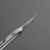 Pinza de Cutícula de Acero Inoxidable de Precisión Estilo Ruso Pinza para Cutícula y Padrastros Pre-Tratamiento Tijeras para Manicura y Cejas Tijeras Puntiagudas