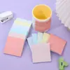 Adesivos Criativos com Forte Aderência e Alto Apelo Estético, Blocos de Notas Estilo Ins para Estudantes, 4 Cores, Adesivos Reutilizáveis, Blocos de Notas Coloridos Atacado