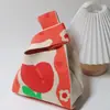 Bolsa de Regalo Día de la Diosa Bebé Mes Completo, Bolsa de Dulces de Cumpleaños Banquete de 100 Días, Bolsa Tejida de Mano para Niños, Bolsa Tejida de Regalo de Agradecimiento
