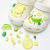Buraco sapatos acessórios de alta qualidade ervilhas sapatos sapatos flor decorativo fivela diy acessórios jóias chinelos fivela removível sapato fivela
