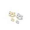 Caballo mecedor con relleno de diamantes chapado colgante Accesorios de joyería estilo chino Colgante de collar DIY Accesorios para pendientes