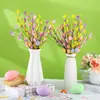 Decoração Personalizada de Páscoa Ovos de Páscoa Galhos de Frutas Vermelhas Buquê de Decoração de Feriado Páscoa Jasmim de Inverno Cortes de Ovos