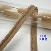 Corda de borda de gancho e argola de pelúcia de 1 cm tira de debrum para borda de travesseiro de têxtil para casa inserção de pelo