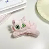 Pinza para el Cabello de Peluche de Gato para Mujer en Otoño e Invierno Estilo Nuevo Pinza para el Cabello en la Parte Posterior de la Cabeza Pinza de Tiburón para el Cabello de Niña Linda Tocado