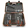 Conjunto de Ferramentas Profissional para Mecânicos com 222 Peças e Catracas de 72 Dentes