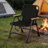 Nueva Silla Kermit Gruesa Cómoda para Sentarse Largo Camping al Aire Libre Silla de Picnic Plegable Portátil Silla Plegable Kermit