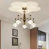 Lámpara de Araña para Sala de Estar 2025 Nueva Luz Principal de Alta Gama para Comedor Estilo Mid-Century Personalizada Creativa para Hogar Luz para Dormitorio Principal