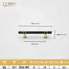 Puxadores de Guarda-Roupa de Luxo Nórdico, Puxadores Simples para Móveis, Puxadores Exclusivos Transfronteiriços para Gavetas e Portas de Armário