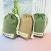 Bolsa Organizadora de Cordón Minimalista Bolsa de Almacenamiento Neceser Portátil Bolsa de Cordón Simple Regalo Personalizado