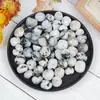 Piedras Rodadas de Colores de Piedra Natural, Piedras Rodadas de Cristal, Piedras Semipreciosas, Piedras de Energía para Meditación, Piedras de Ofrenda para Buda, Siete Tesoros, Ágata de Colores Incrustada