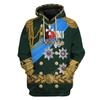 Navidad Figuras históricas europeas y americanas alrededor de uniforme Sudadera con capucha 3D impresa Cosplay suéter alrededor hombres