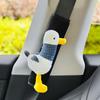 Lindas almohadillas de hombro para cinturón de seguridad de coche de dibujos animados decorativas de felpa cubierta para cinturón de seguridad de coche anti-desgaste par universal para 4 estaciones