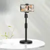 Soporte para Teléfono, Soporte de Escritorio Ajustable para Teléfono y Tablet, Soporte Telescópico Multifunción para Transmisión en Vivo