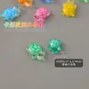 Decorações de Desenho Animado para Nail Art Tartaruga Colorida Luminous Fofa Item Quente de Celebridade da Internet Pedras Strass para Unhas de Resina Macaron Gelatina 3D