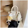 Bolso Tote de Nicho Bolso Almohada para Mujer 2026 Nuevo Bolso de Hombro Cruzado Estilo Coreano Bolso de Bowling Bolso con Cáscara de Grano de Lichi