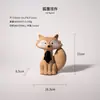 Enfeites de Animais Fofos Foscos Nórdicos, Gabinete de TV de Sala de Estar de Luxo Leve, Decorações de Mesa para Quarto de Crianças, Para Presentear