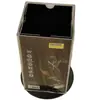 Mesa giratoria de cuatro lados/tres lados Tarjeta de mesa acrílica Señal de mesa Cartelera Exhibidor de tarjeta triangular para mesa Tarjeta de vino