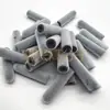 En stock bolígrafo de limpieza cabeza de algodón flocado cabeza de esponja gris limpieza de polvo de auriculares algodón de limpieza tapa de bolígrafo de esponja para auriculares Bluetooth almacén