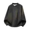 Sudadera de alta calidad, minimalista, con cuello en V y manga larga de la marca NASA para hombre, un top casual y moderno de otoño que se puede combinar fácilmente con otros atuendos.
