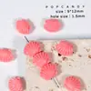 Concha Forma de Caracola Estilo Oceánico Colección Pendientes Pendientes Llavero Bolso Colgante Cerámica Acrílico Cuentas DIY