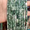 4*13mm de comprimento tubo redondo contas ametista ágata imperador pedra diy jóias acessórios pulseira frisado quadrado fábrica atacado
