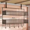Essenciais para Dormitório de Faculdade Prateleira de Armazenamento para Cama Inferior Quarto Cama Suspensa Artefato de Armazenamento Gancho de Parede para Cabeceira Gancho Rack