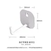 Tablero perforado Gancho en forma de U Tablero de herramientas Accesorios Almacenamiento de escritorio Estante para cables de datos Hebilla colgante Raspador Estante de almacenamiento de supermercado