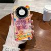 Funda para teléfono móvil Huawei p60 de dibujos animados para el futuro texto aplicable mate60pro Todo incluido p70 Diamantes de imitación m60p Mujeres