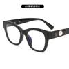 Nuevo Estilo Estilo Fragante Camelia Perla Retro Celebridad de Internet Gafas de Sol para Transmisión en Vivo Exquisitas Gafas de Sol Ojo de Gato Sentido de Gama Alta para Mujer